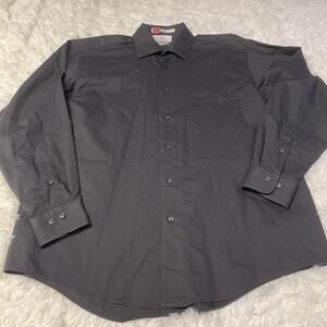 Enro Micro Pima Oxford Men's LS Dress Shirt Size 16.5 34/35